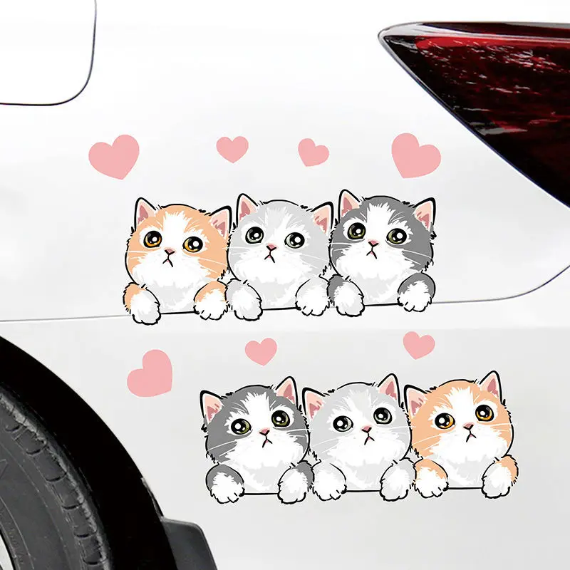 

Cartoon sticker 3D three-dimensional waterproof sunscreen sticker electric vehicle shielding scratch decoration personalization