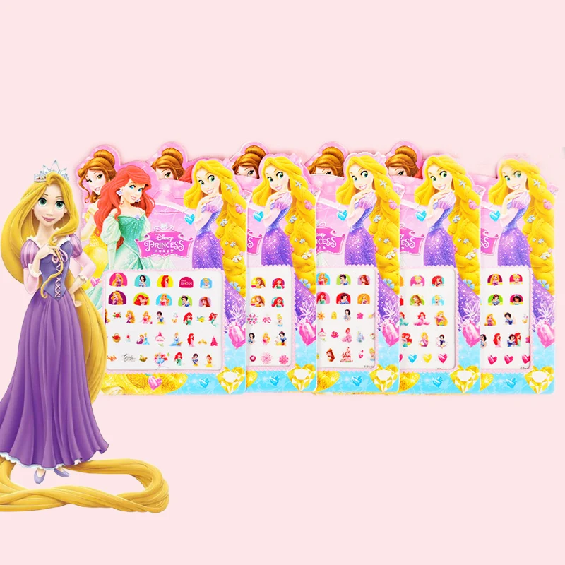 Детские макияжные игрушки Disney Холодное сердце 2 Эльза и Анна наклейки для ногтей