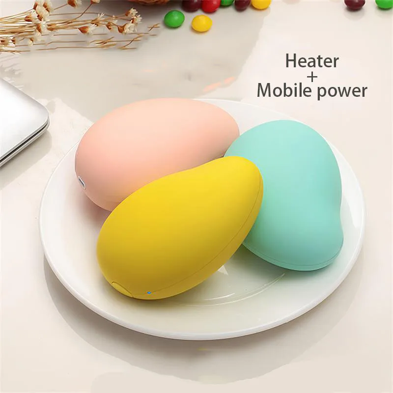 

Small Mango Heater Aluminum heat sink Charging Mobile Power Warm Hand Treasure Handwarmer Usb Electric Baby Creative Gifts