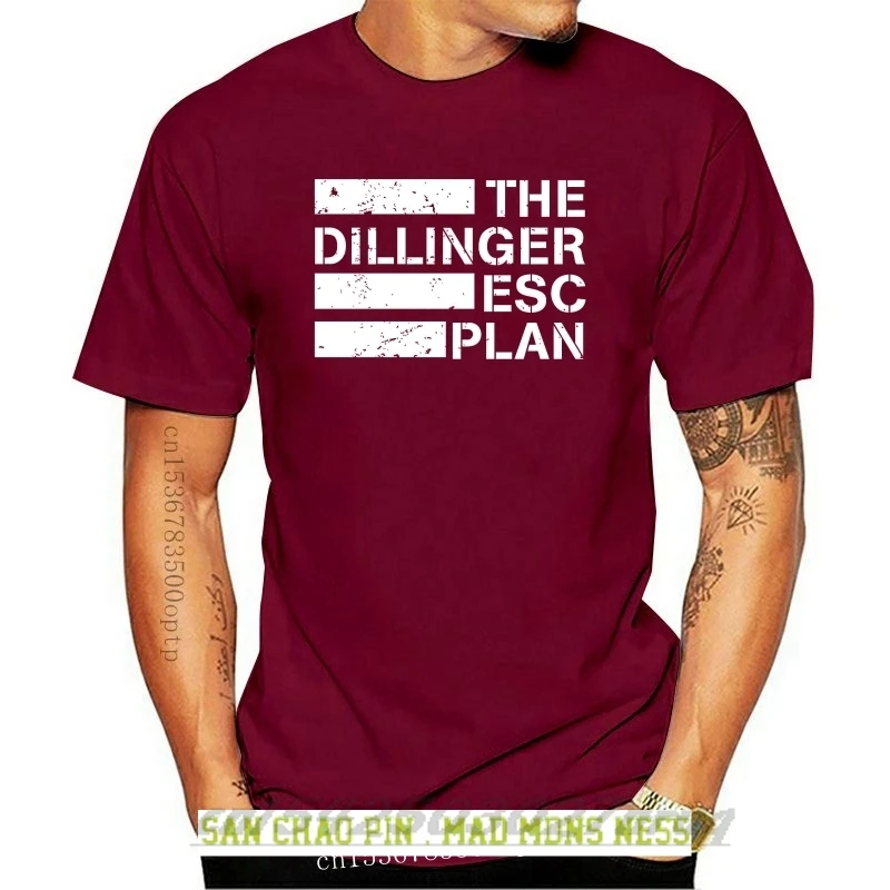 

Dillinger Escape Plan Logo Black T-Shirt Rock Band Shirt Heavy Metal Tee Popular Tee Shirt