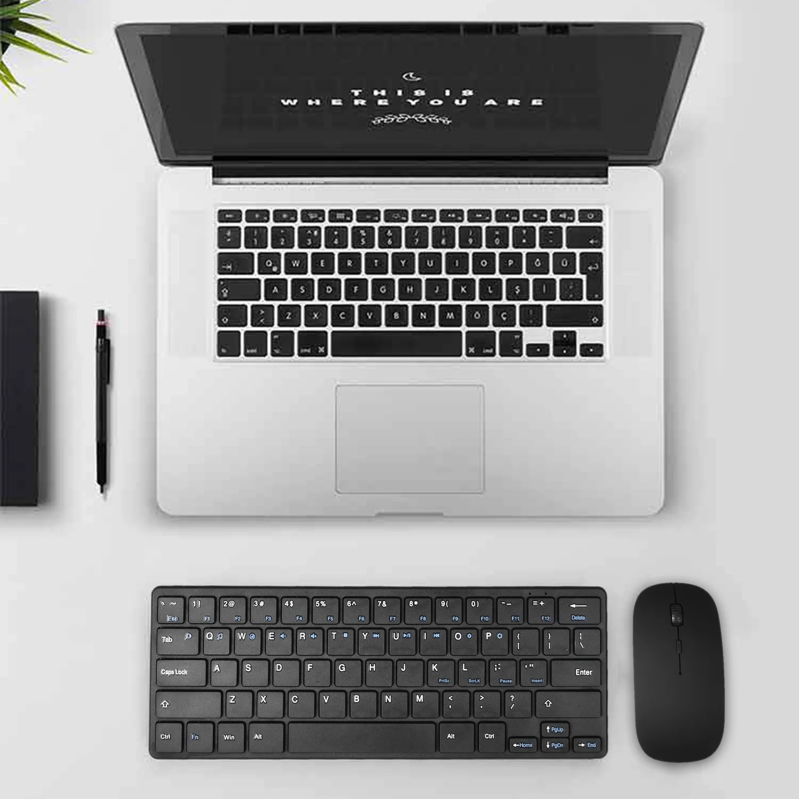 Беспроводная клавиатура и мышь с приемником для Windows PC 2 4G беспроводная набор