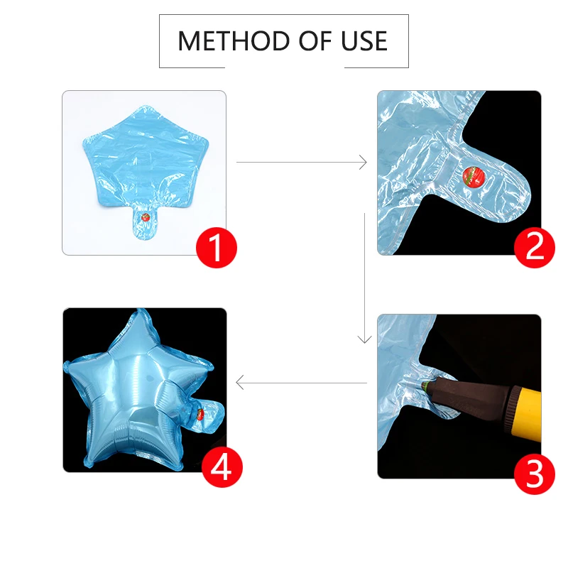 Шары из алюминиевой фольги в форме сердца 5 шт./лот 18 дюймов|Воздушные шары и