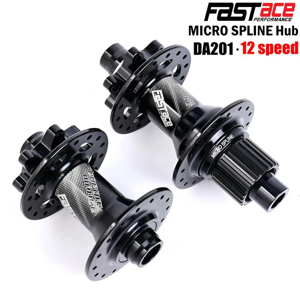 FASTACE DA201 Hub 12S Speed QR 135x10 мм 100x9 32H MICRO SPLINE для Shimano совместимый с DEORE XT M8100 SLX BOOST