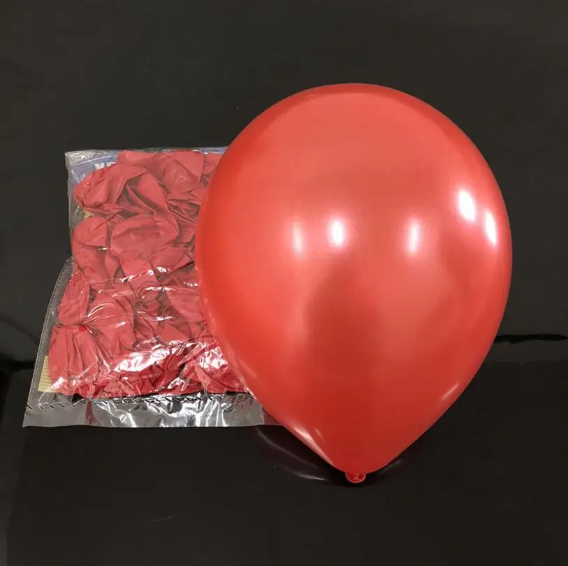 red 20 шт 50 шт./лот 10 Дюймов 1,5 г розовый жемчуг латексные шары цвета свадебные украшения воздушный шар с надписью "Happy Birthday" Вечерние шары - Цвет: red