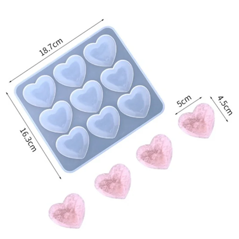 Любовь силиконовая форма для выпечки в форме сердца сладких изделий украшения