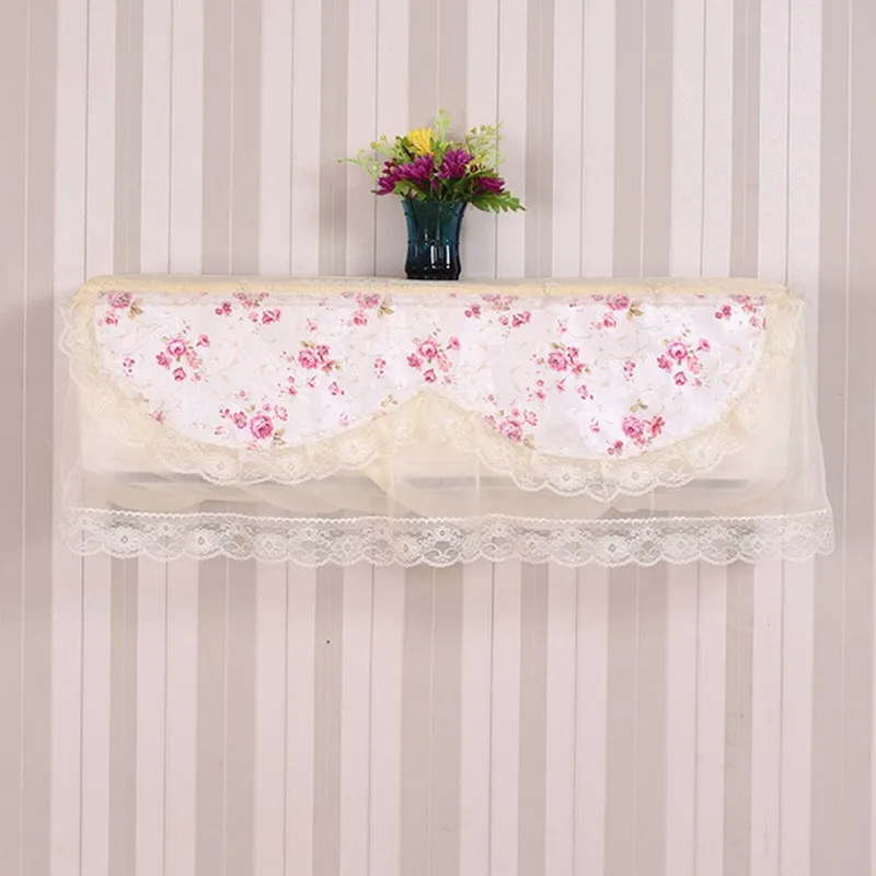 Подвешиваемый воздушный пылезащитный кондиционер садовая кружевная ткань