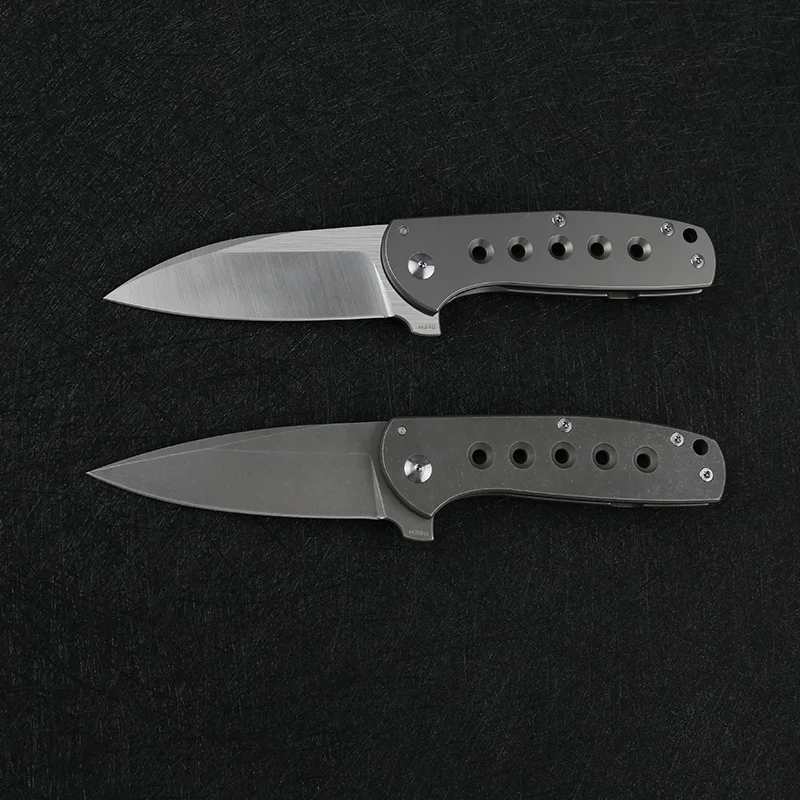 Складной нож DICORIA Falcon тактический Клинок с титановой рукояткой M390 для охоты