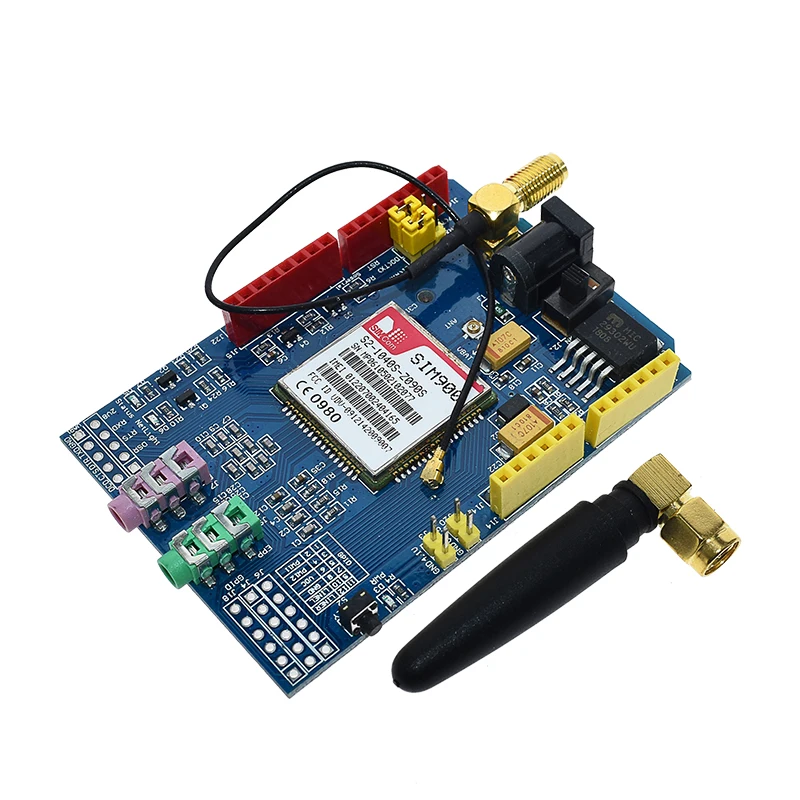 WAVGAT SIM900 850/900/1800/1900 МГц GPRS/GSM модуль макетной платы комплект для Arduino