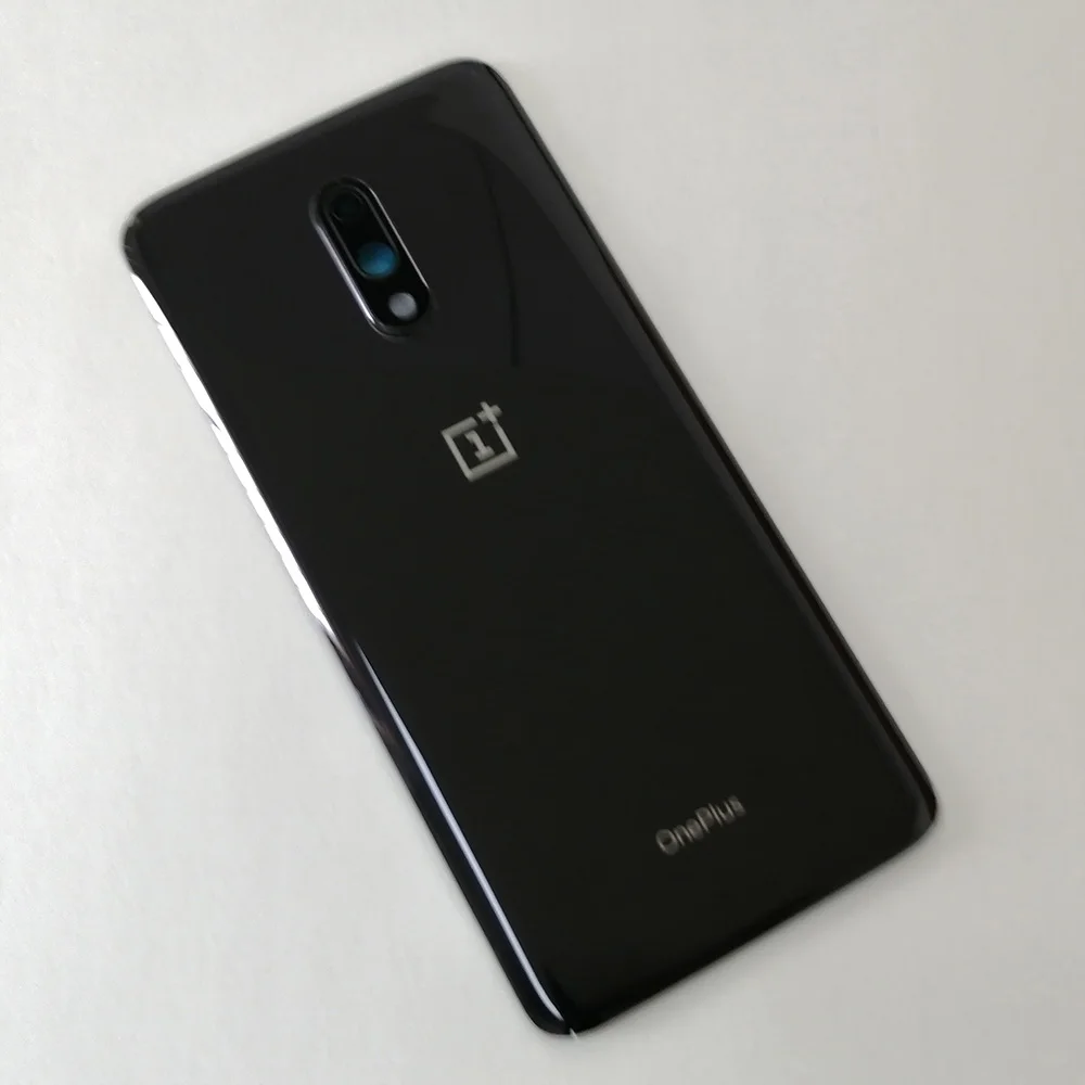 100% оригинальная стеклянная задняя крышка ONEPLUS 7 сменная батарейного отсека для