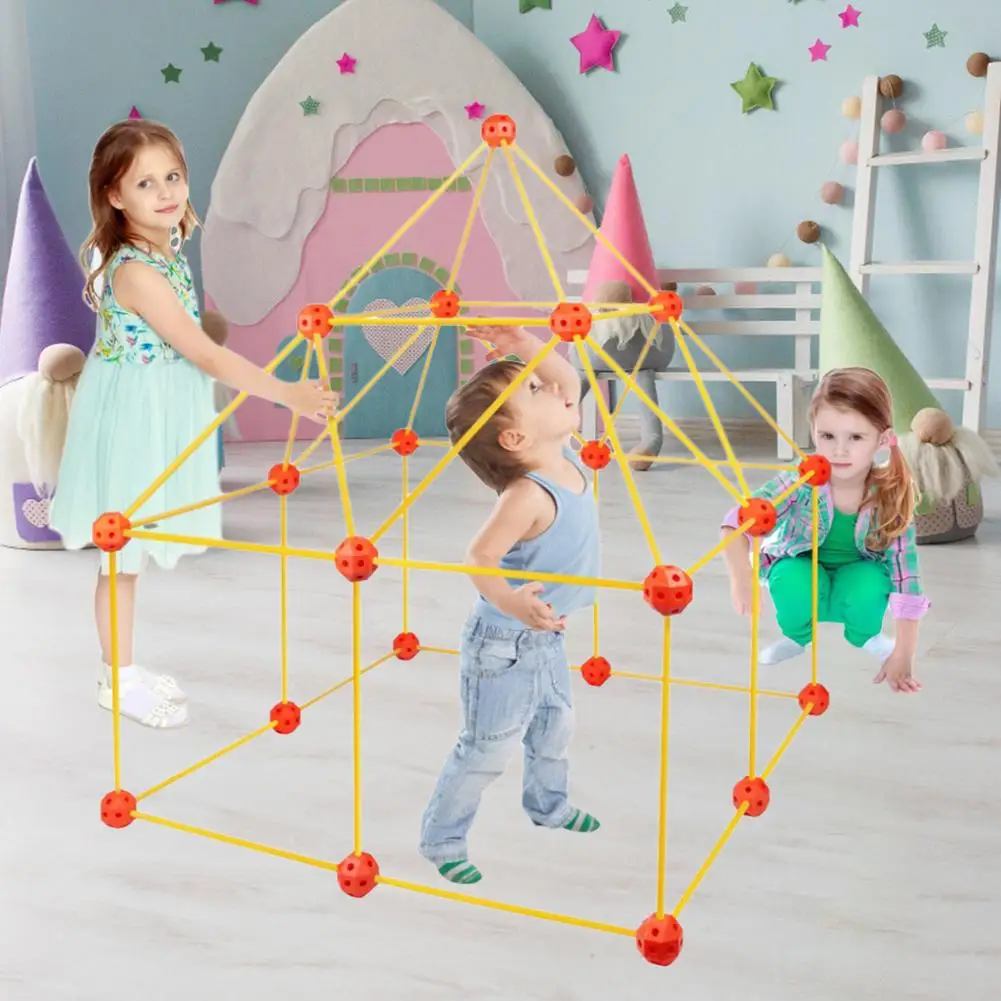 

Children Tent DIY Innovative Assemble Bead Tent Children Tent DIY Innovative Assemble Bead Tent Toy Tent