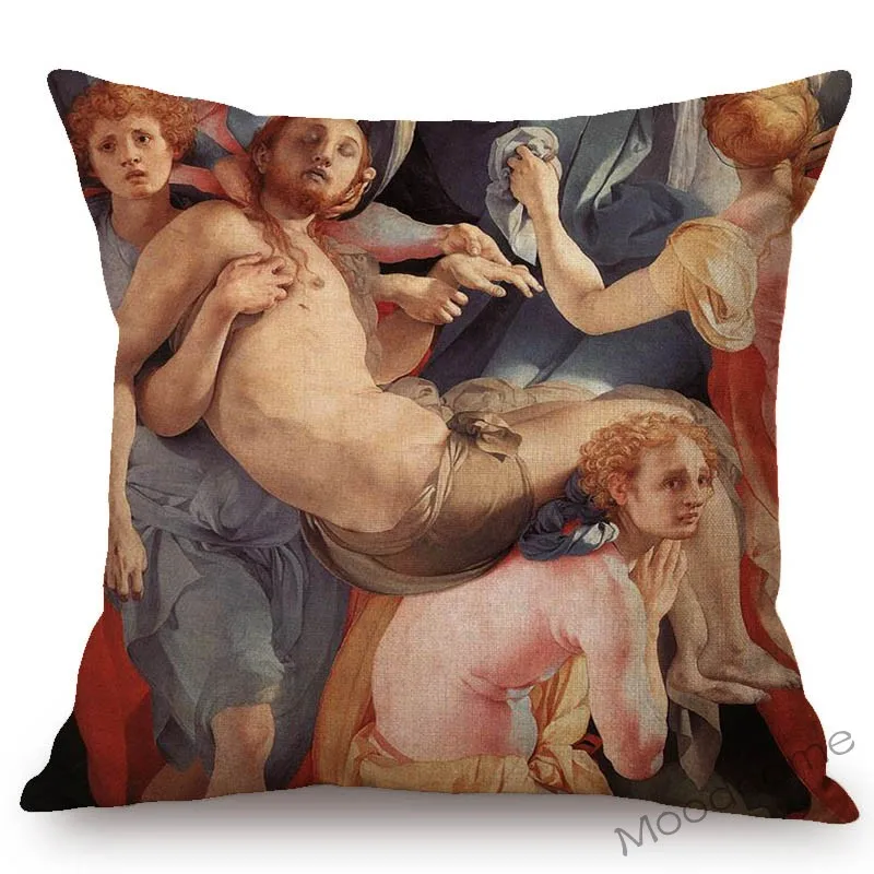 Итальянский средневековый художник понтормо Библейский магазин картина