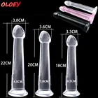 Эротический желеобразный фаллоимитатор, Реалистичный Пенис с присоской, игрушка для взрослых, мягкий искусственный пенис, без пули, секс-игрушка для женщин, секс-шоп