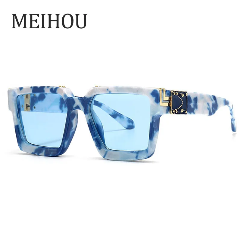 

Luxury Square Sunglasses Man Oversized Brand Designer Fashion Flower Drive Sunglasses For Women Summer Styles Shades Men