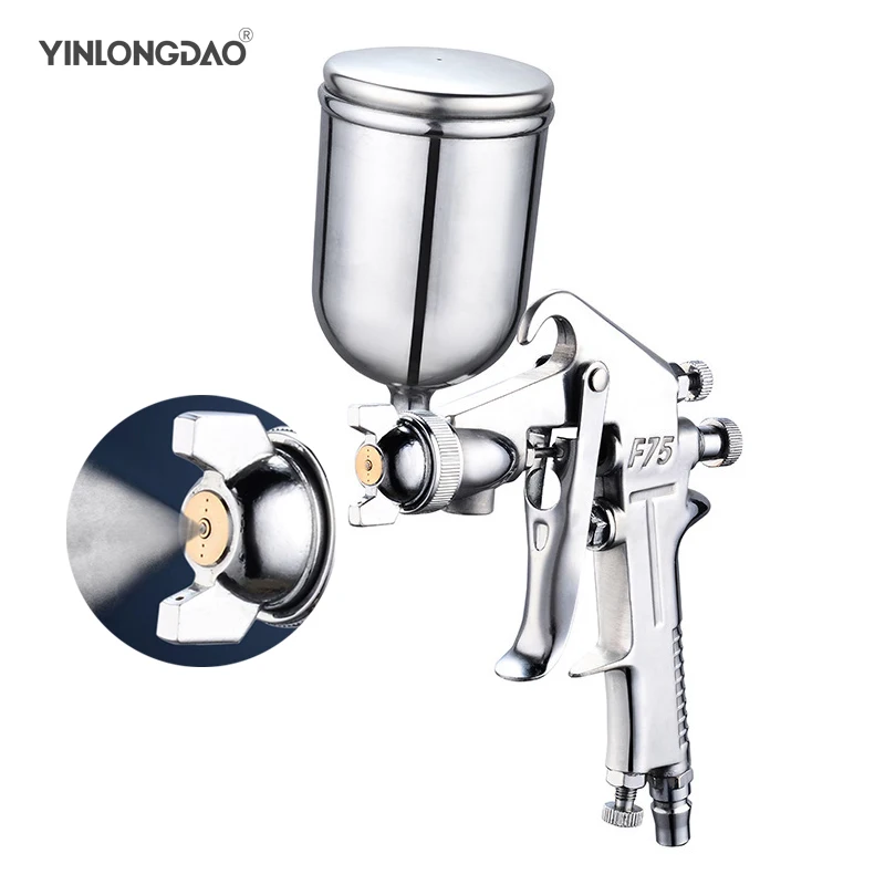 Профессиональный краскопульт Пневматический Аэрограф 500 мл распылитель из