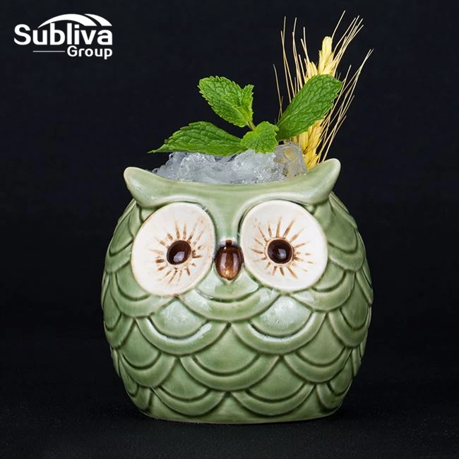 

450ml Tiki Mug Ceramic Cup Hot Sale Beer Cup Coffee Mug Tiki Cup Ceramic Crafts Bar Tool