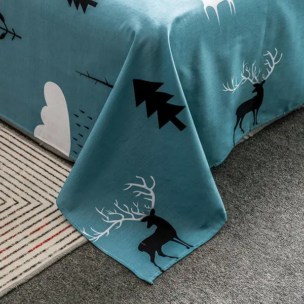 Простыни из 100% хлопка однослойные двухслойные простыни матрацы королевского