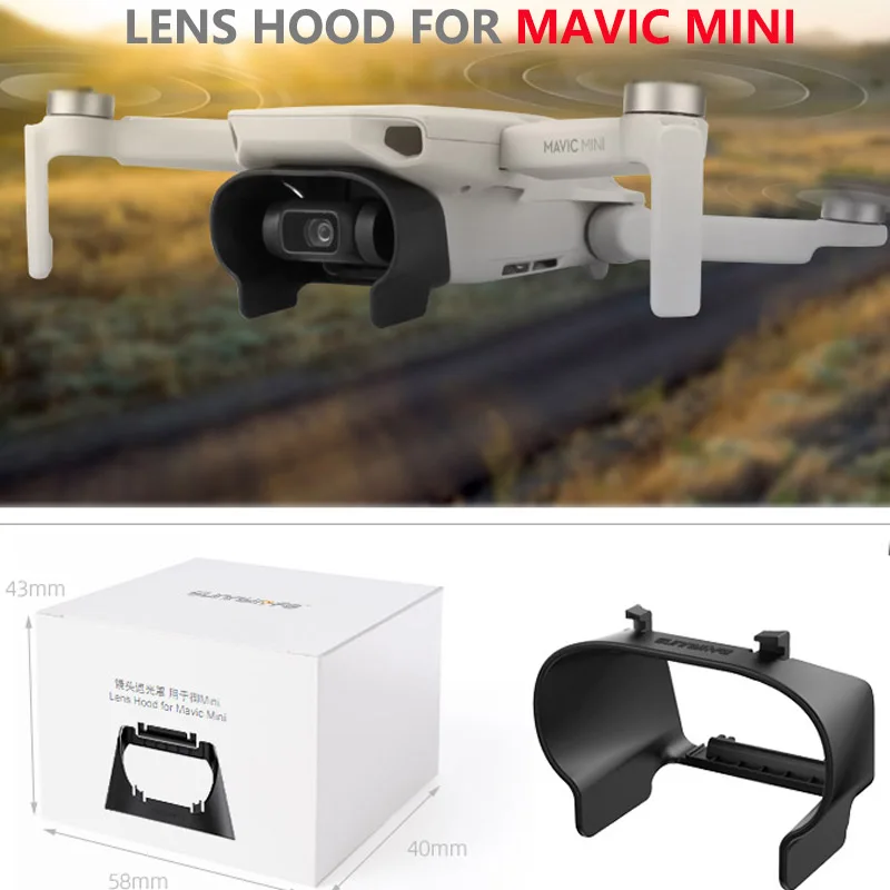 DJI Mavic Mini 2 Крышка объектива Антибликовая крышка карданный защитный чехол