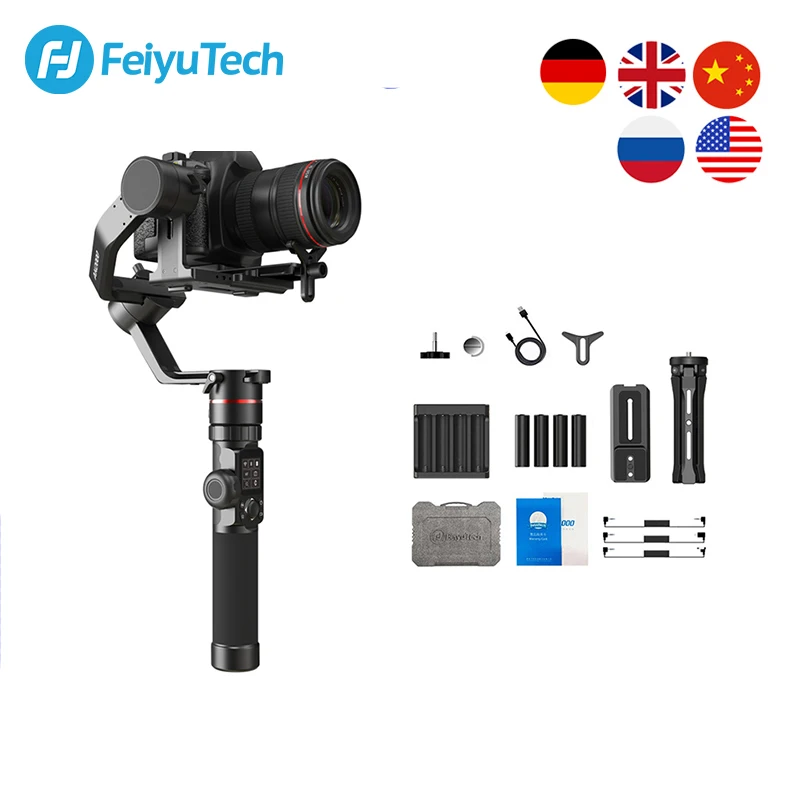 3 осевой стабилизатор FeiyuTech AK2000 для цифровой зеркальной камеры штатив с