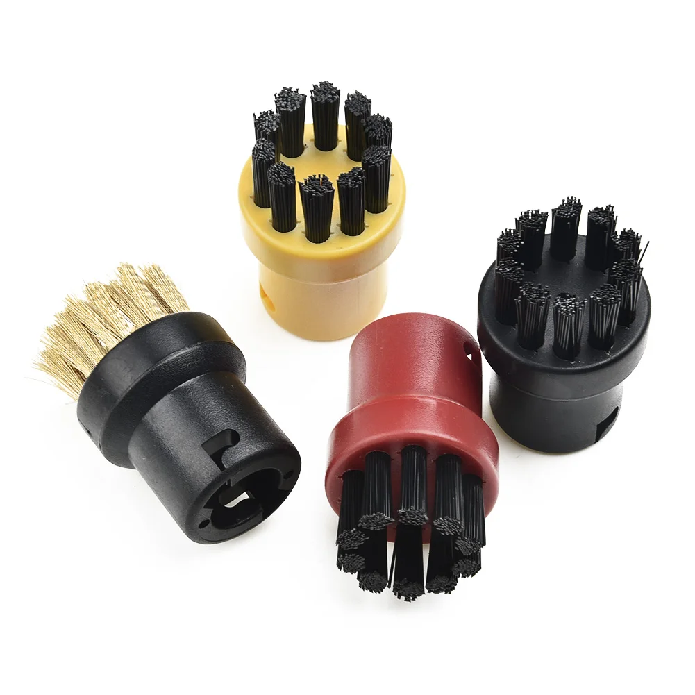 

4pcs Steam Cleaning Brushes Round Accessories Replacement High Quality