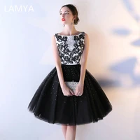 lamya back ball gown with crystal evening party dresses vintage lace bodice prom dress women plus size vestido de festa