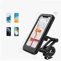 1pcs waterproof bike phone holder universal bike mount motorcycle support for iphone 12 huawei xiaomi moto accessories