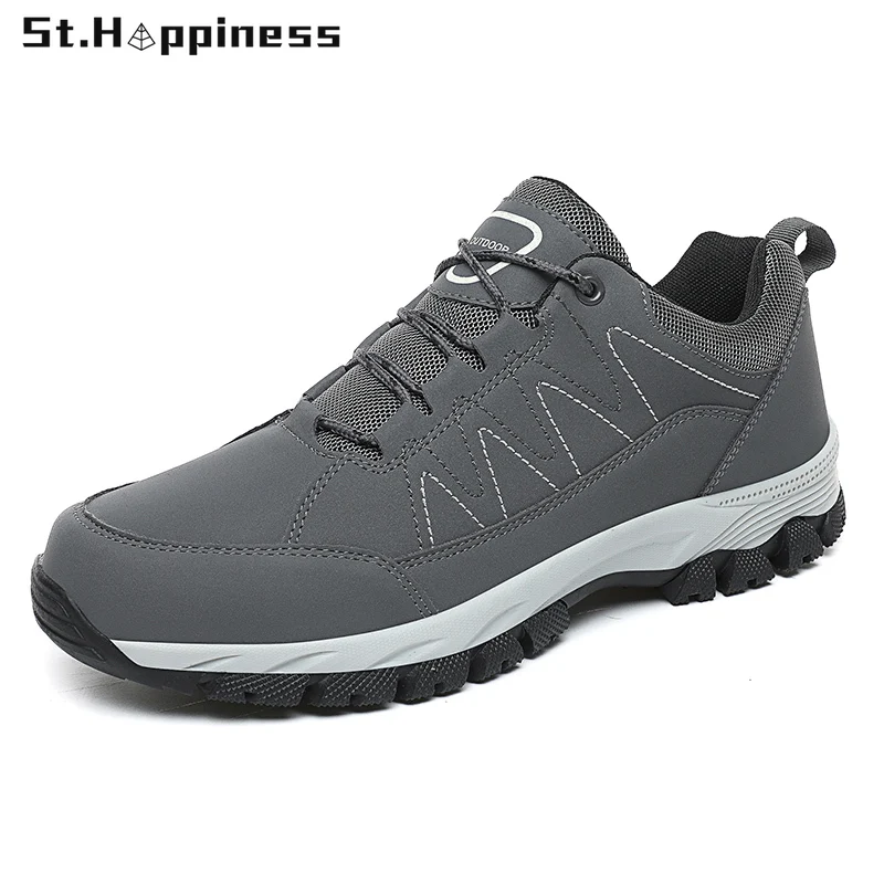

2021 New Men Shoes Fashion Lightweight Mesh Casual Walking Sneakers Outdoors Non Slip Hiking Shoes Zapatos Hombre Big Size 48