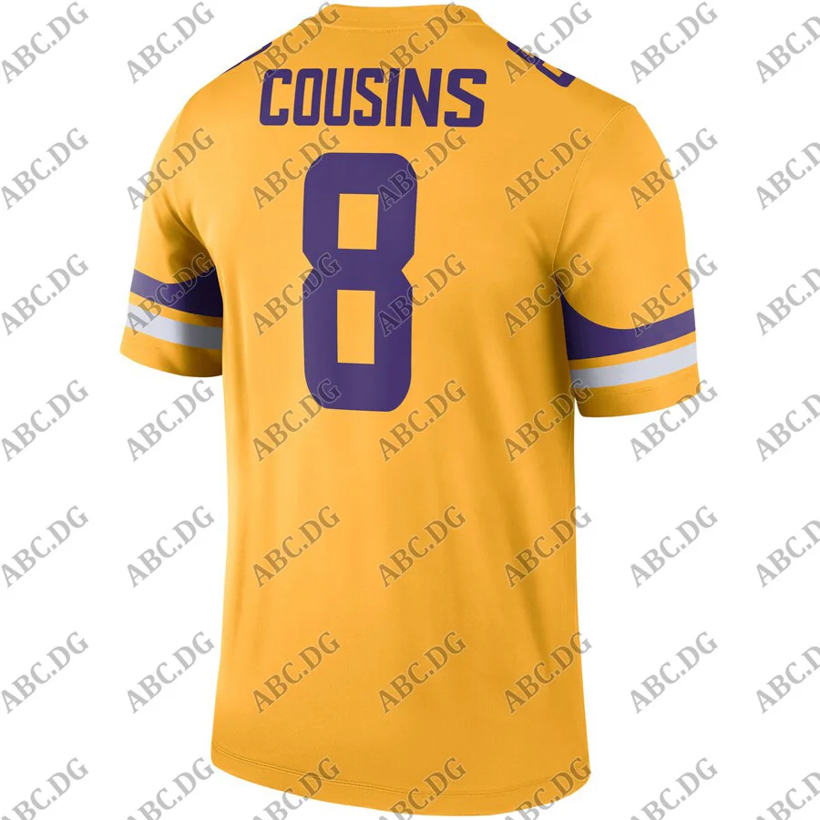 

Customized Stitch Men Women Kid YouthMinnesota Harrison Smith Purple 100 Vapor Limited Jersey 4XL 5XL 6XL