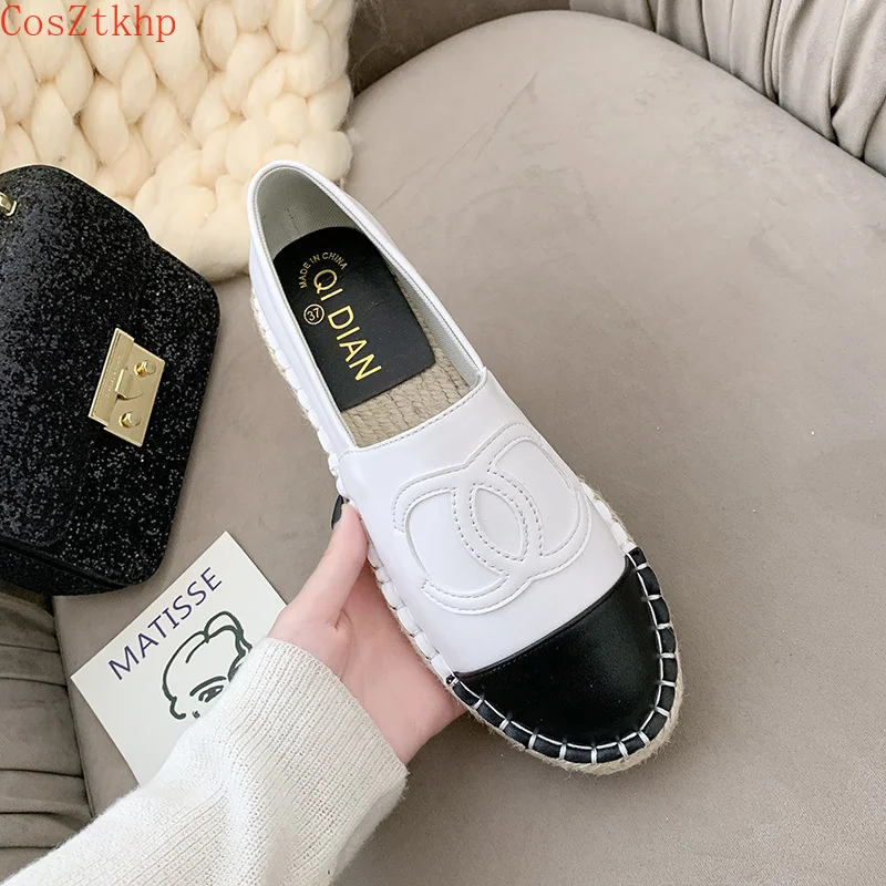 

Autumn New Fisherman shoes Women Flats Casual Loafers Shoes Canvas Hemp Women Shoes Comfortable Mules