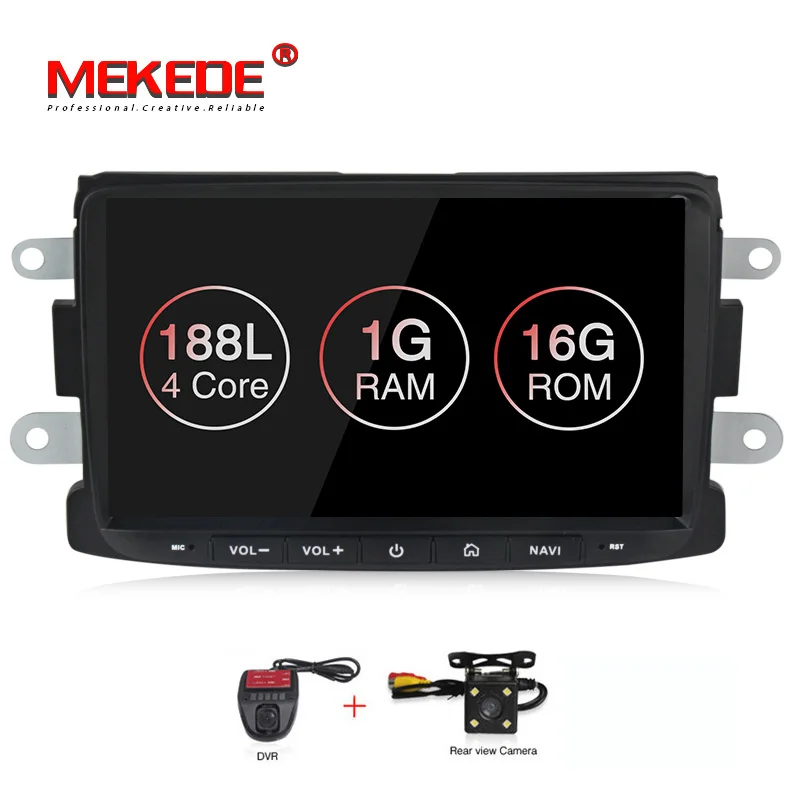 add camera dvr Продукт продаж! android 9 Автомобильный gps навигатор мультимедийный плеер для Lada Xray 2/RENAULT Dacia/Duster/Logan/Sandero с DSP - Цвет: add camera dvr