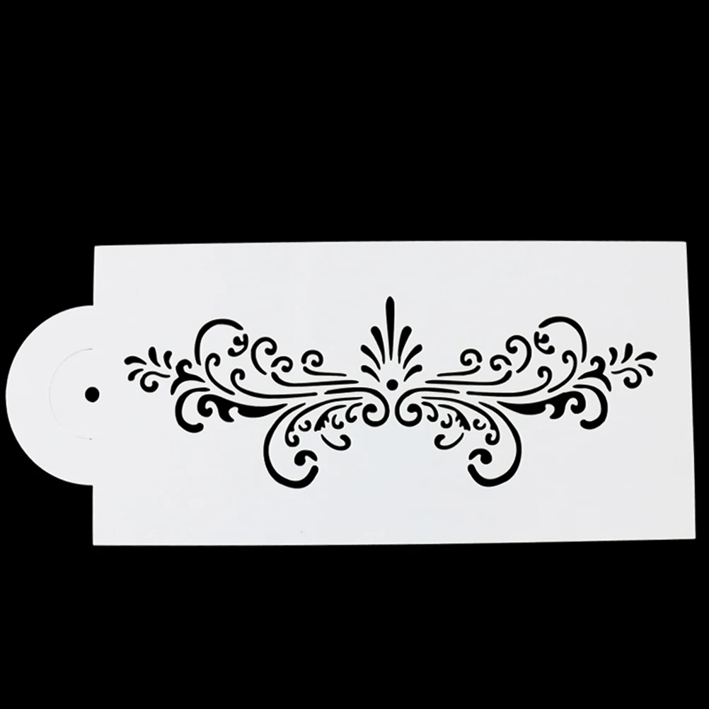 4 шт./компл. Горячая трафарет Элегантные цветы помадка торт формочка Инструменты