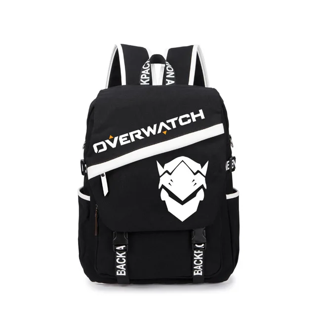 Игровой рюкзак для косплея OW Студенческая школьная Подростковая сумка через