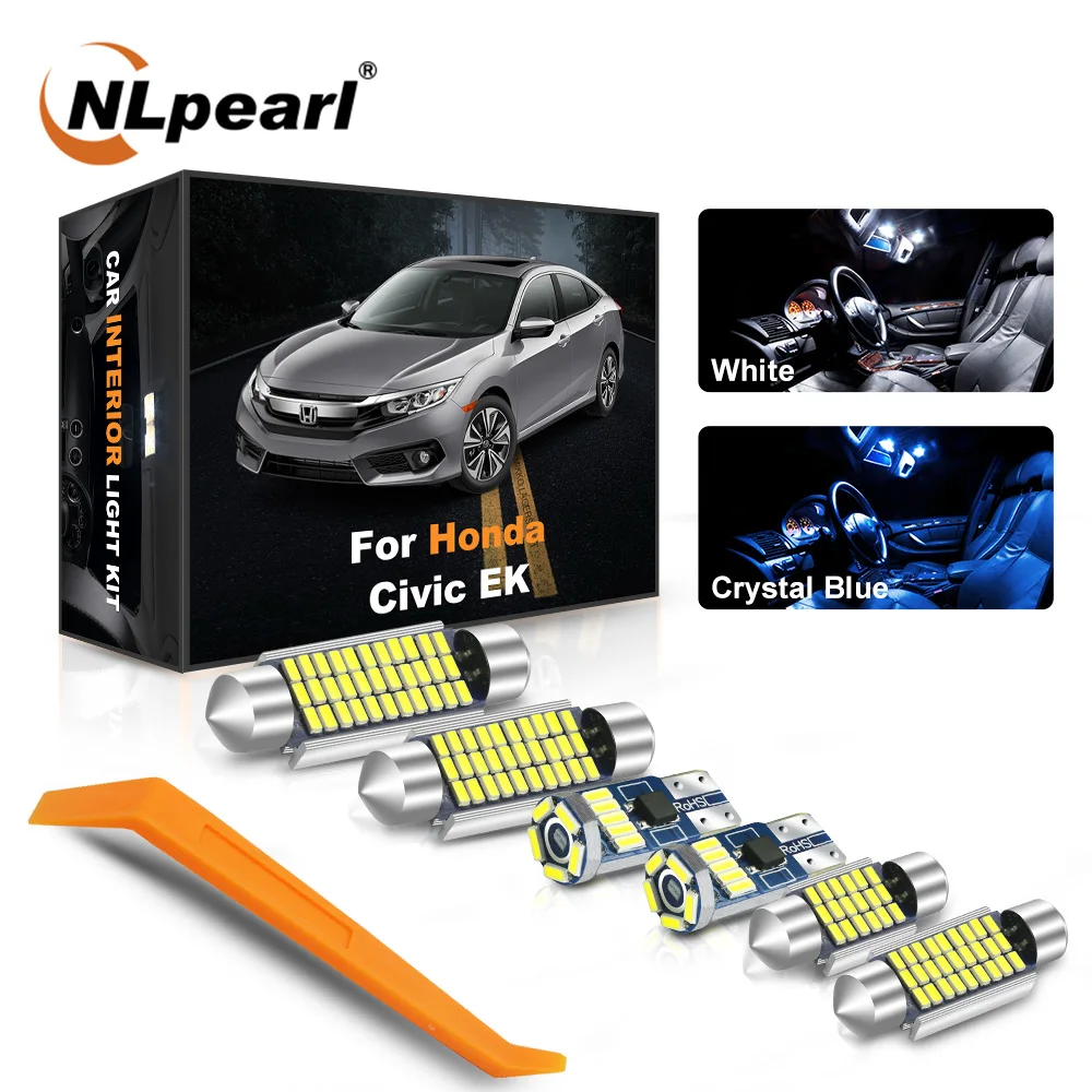Светодиодная лампа NLpearl Canbus для Honda Civic 6 VI EK EK3 EK4 EK9 1996 2000|Сигнальная лампа| |