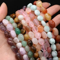 charm citrines lapis lazuli agates beads natural semi precious stone loose beads for women diy necklace bracelet making jewelry