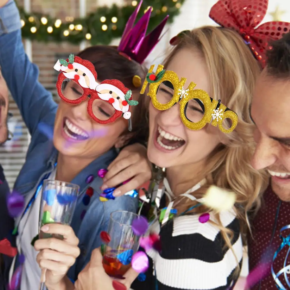 Рождественская оправа для очков рождественские украшения рождественской