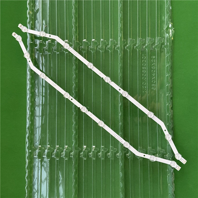 2 шт. x 32 дюймовые изгибающие полоски подсветки для Samsung дюйма ТВ экран D3GE 320SM0 YYC09