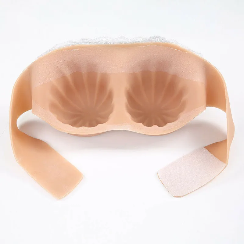 Big Silicone Boobs CD TG TV Drag Queen E cup Woman Breasts Back Concave  plus size  lace bra  bra  strapless bra 995g/set