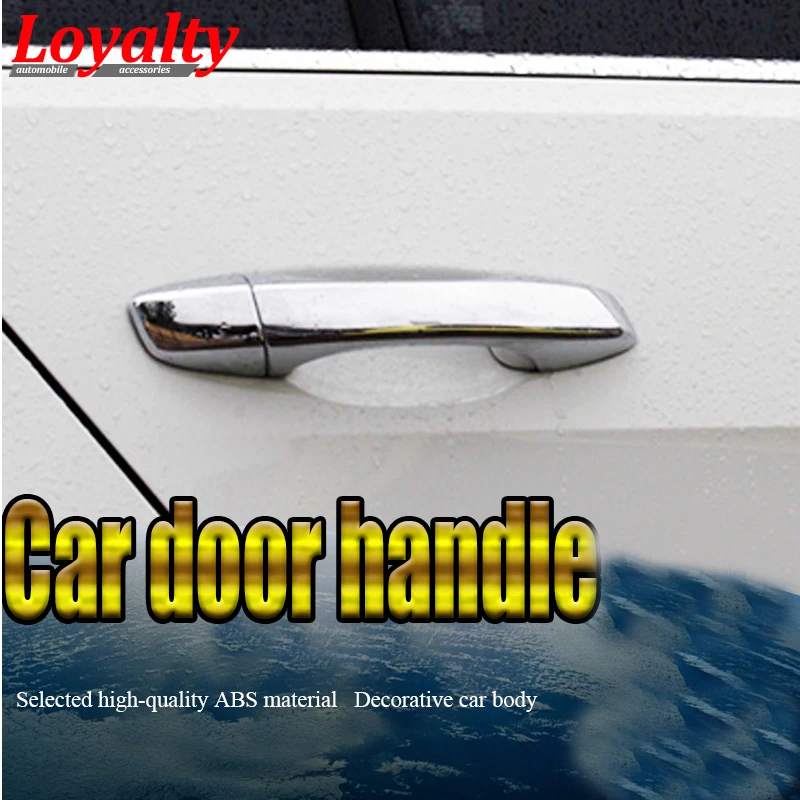 Хромированная накладка на дверную ручку Volkswagen VW Golf 7 Mk7 2013 2014 2015 2016|siding door|abs chromeauto