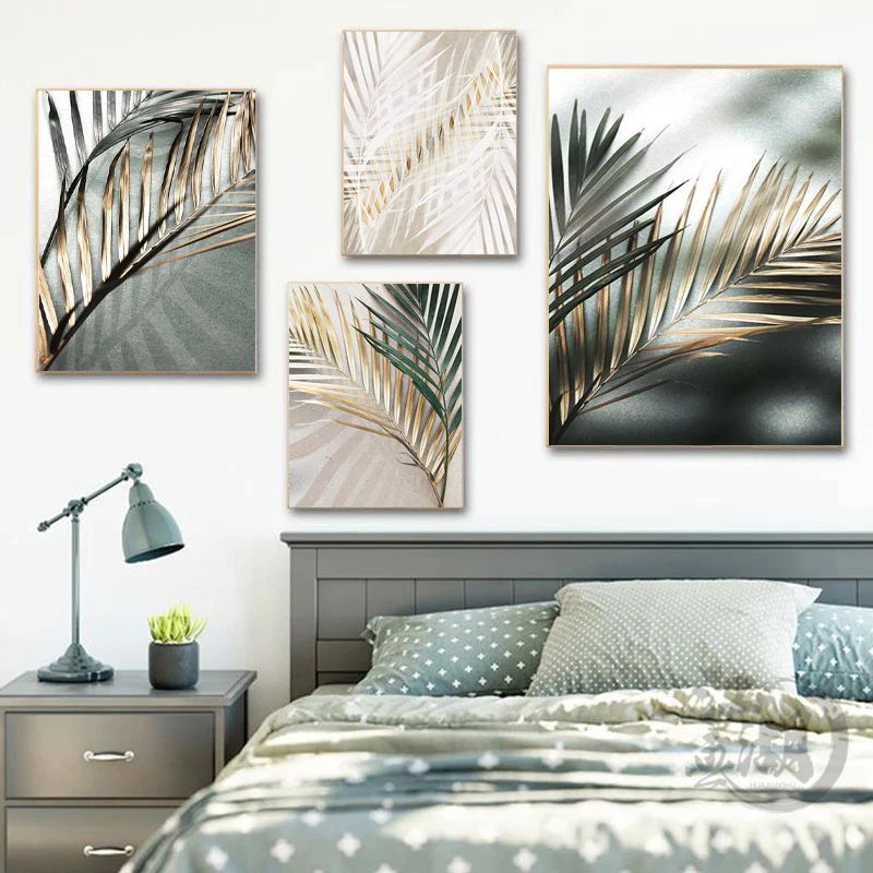 

Настенная Картина на холсте с изображением сушеных листьев и солнечного света