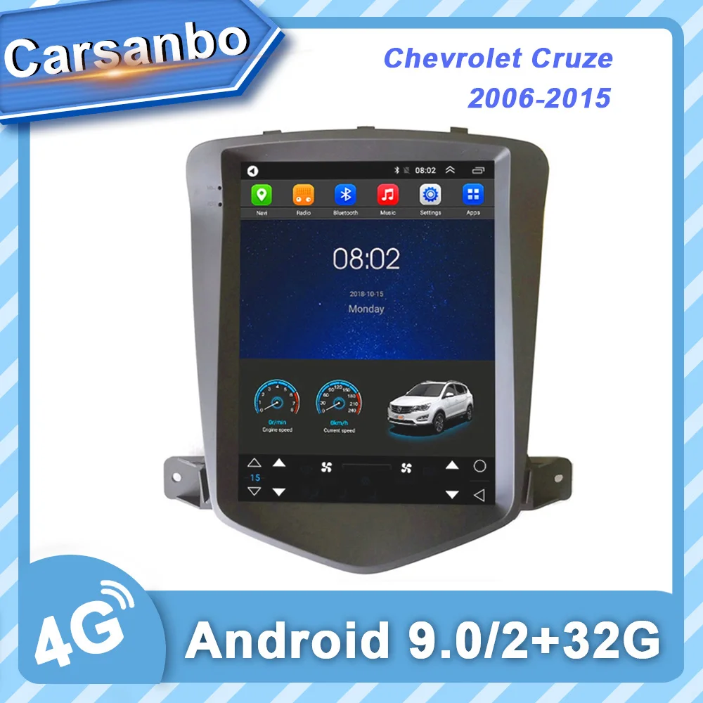 Автомобильный мультимедийный плеер Chevrolet Cruze стерео проигрыватель на Android 2006 с