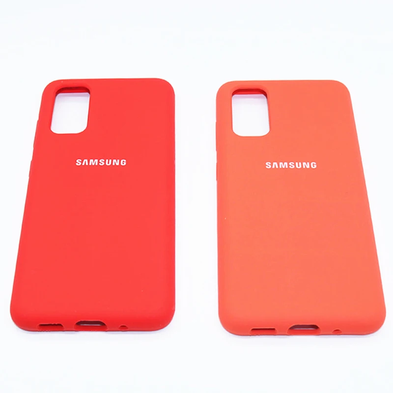Оригинальный жидкий силиконовый чехол для Samsung Galaxy S20/S20Plus/S20 UItra шелковистая