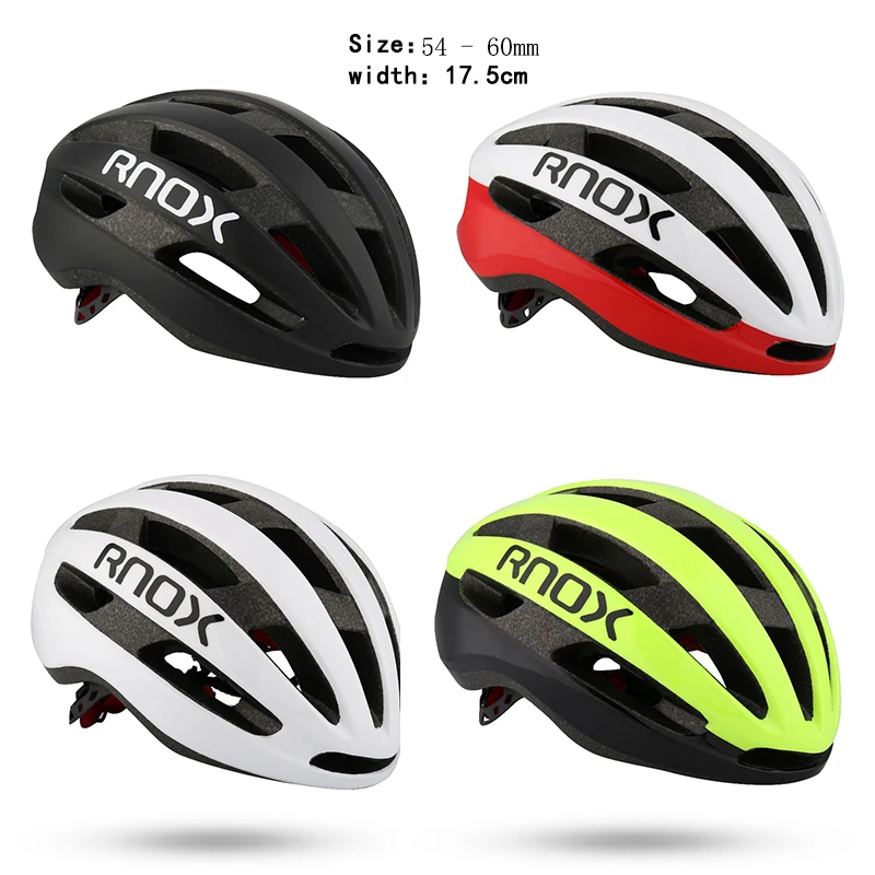 

New Rnox Aero Bicycle Safety Ultralight Road Bike Helmet Red Casco Ciclismo MTB Cycling City Helmet Outdoor Mountain Sports Cap