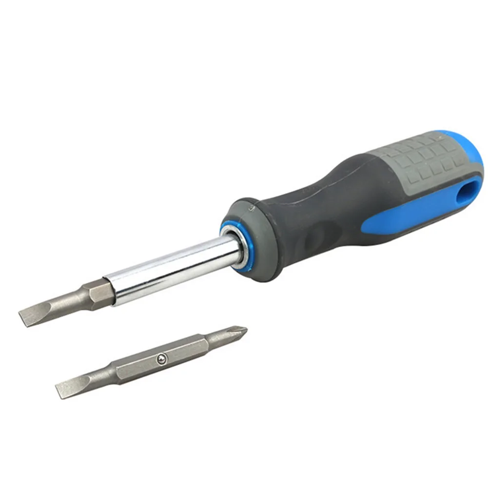 

Screwdriver Pen 6 in 1 Multifunction Screwdriver Slotted Crossed Screw Driver Bits Auto Repair Tool Slotted Screwdrivers
