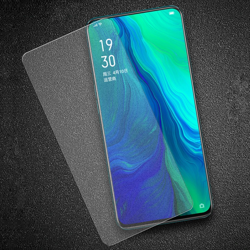9H матовое закаленное стекло для OPPO Reno 2 матовая защита от отпечатков пальцев 10x Zoom