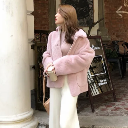 2020 зимняя Свободная Женская куртка пальто верхняя одежда женский кардиган