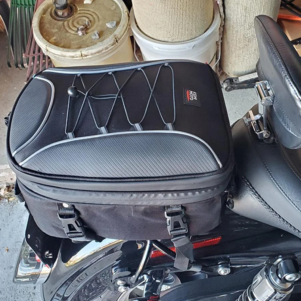 Universal Tail Bag For mt09 Motorcycle Backpack Bag For Honda Rear Seat Multi-functional Durable High Capacity For r1200gs