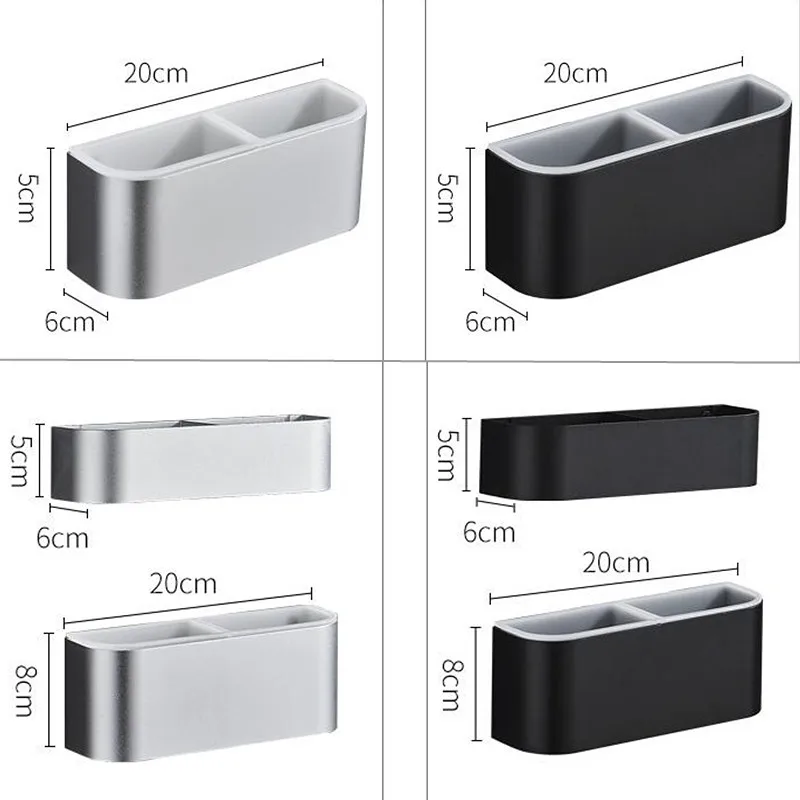 Detachable Wall Mounted Wet Umbrella Rack Drain Holder Portable Punch-free Single/Double Layer Storage Rack