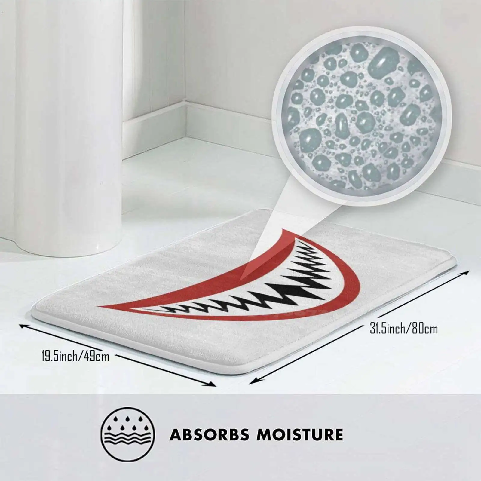 Мягкая подставка для ног с акулами товары комнаты ковер | Дом и сад