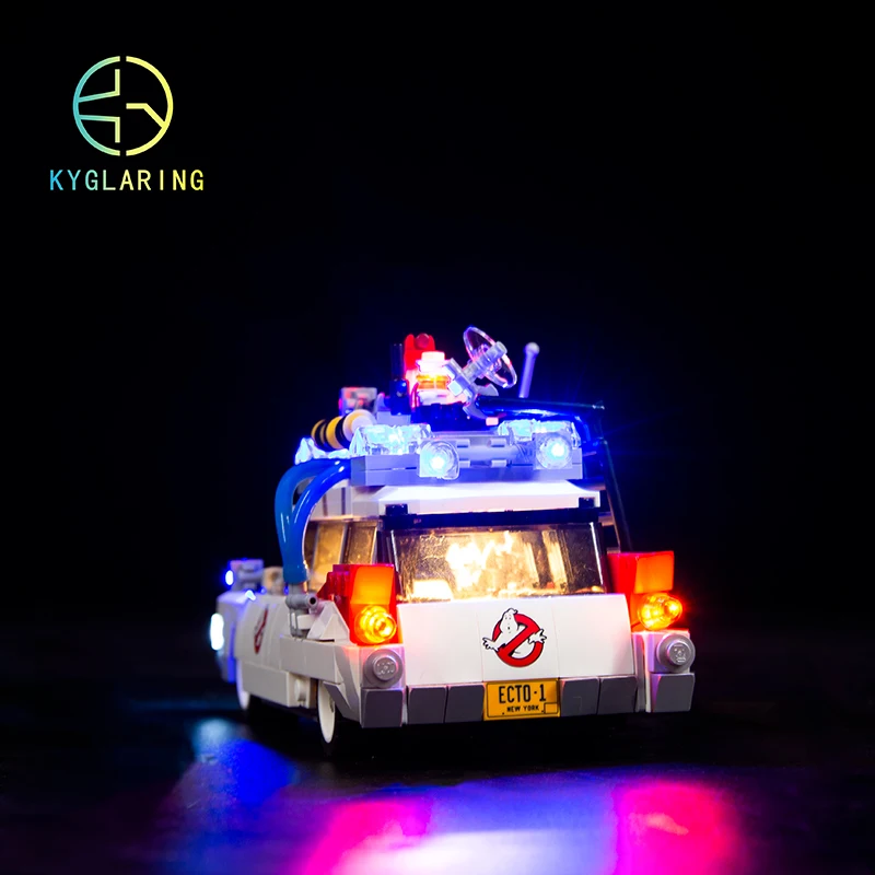 Светодиодный светильник для lego 21108 Ghostbusters Ecto 1 строительные блоки модель|Ночники|