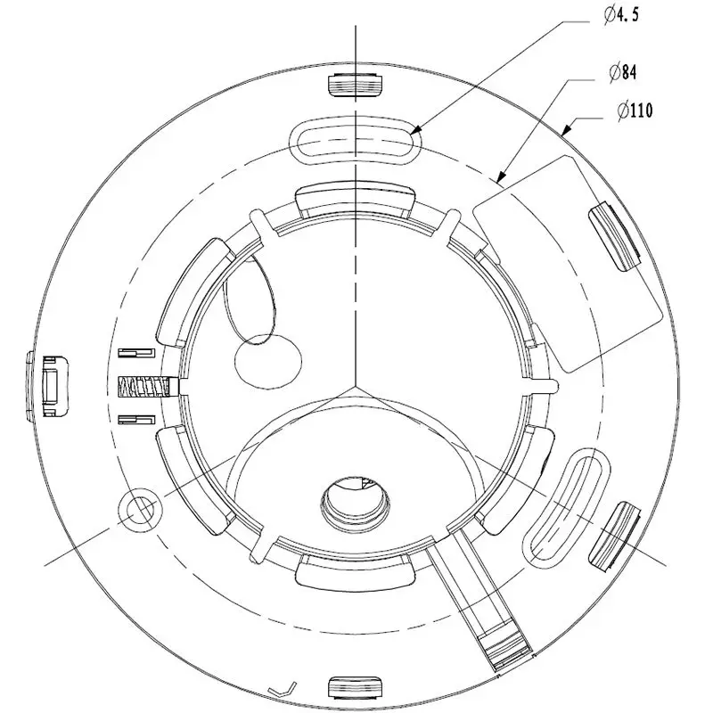 Камера видеонаблюдения Dahua PoE 6 МП инфракрасная веб камера встроенный микрофон h.265