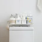 Стеллаж для хранения туалет jl-058 шкаф, органайзер для хранения полки губка держатель